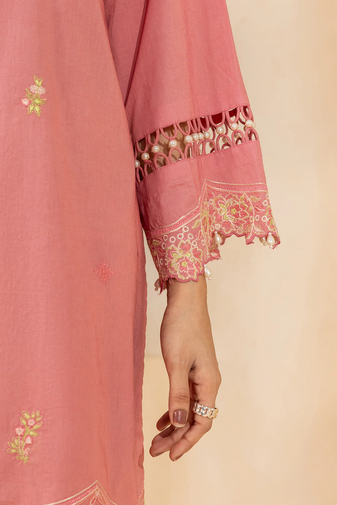 Embroidered Shirt Shalwar - 0742 - Image 6