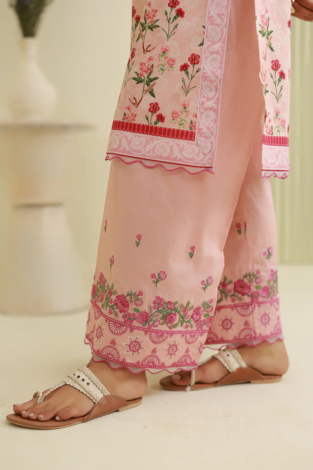 Embroidered Shirt Shalwar - 0744 - Image 8