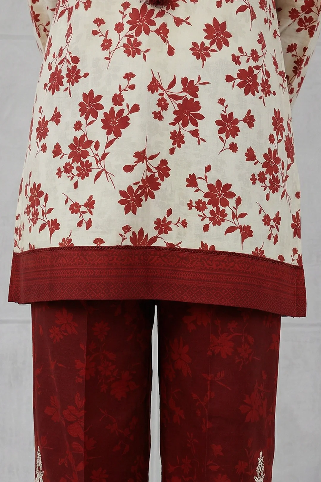 Embroidered Shirt Shalwar - 0871 - Image 7