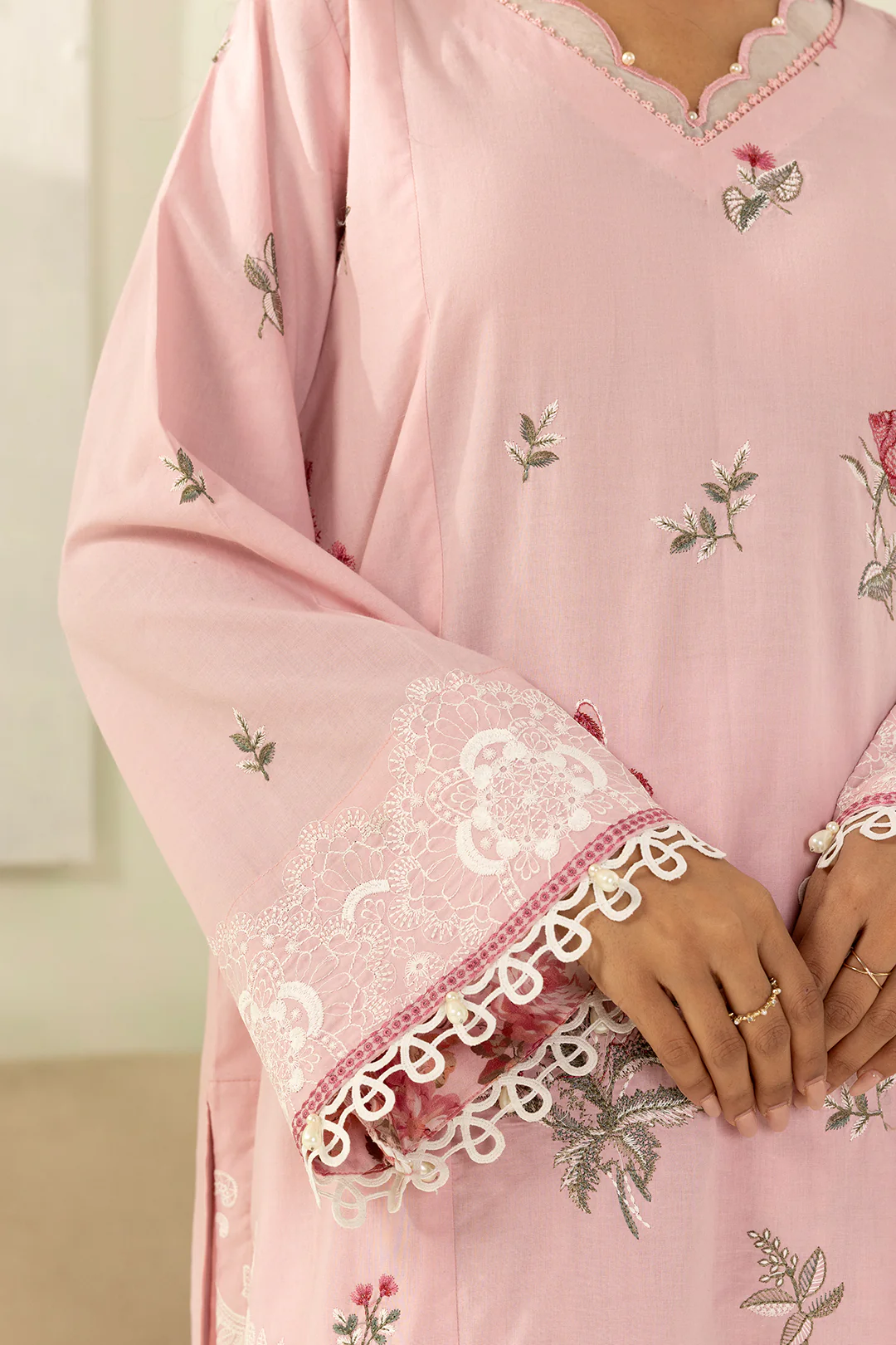 Embroidered Shirt Shalwar - 1183 - Image 5