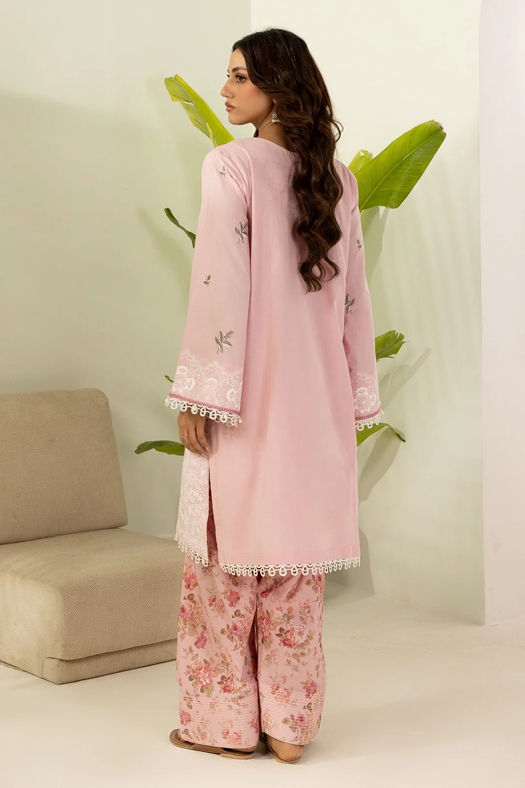 Embroidered Shirt Shalwar - 1183 - Image 8