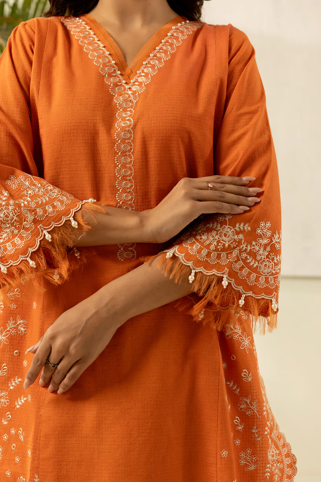 Embroidered Shirt Shalwar - 1196 - Image 7