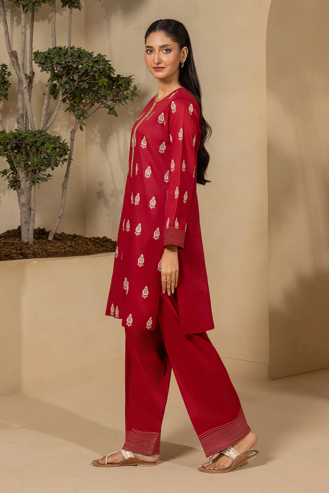 Embroidered Shirt Shalwar - 1209 - Image 4