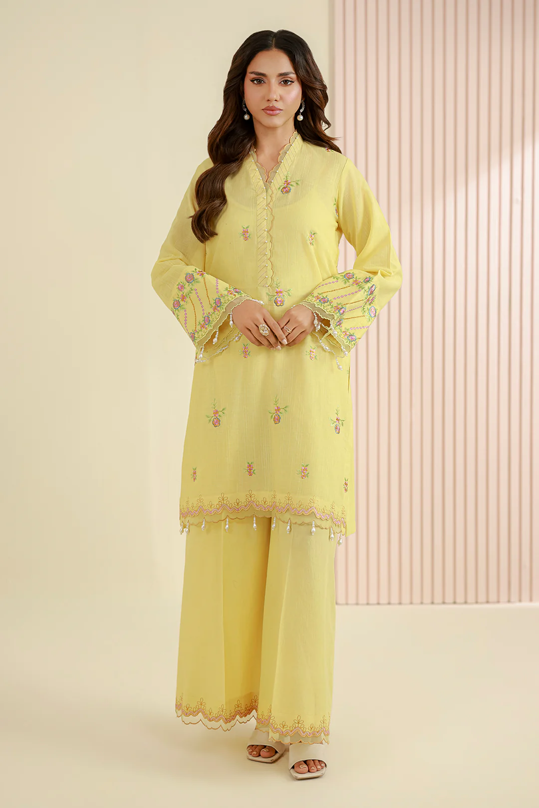 Embroidered Shirt Shalwar - 1224 - Image 2