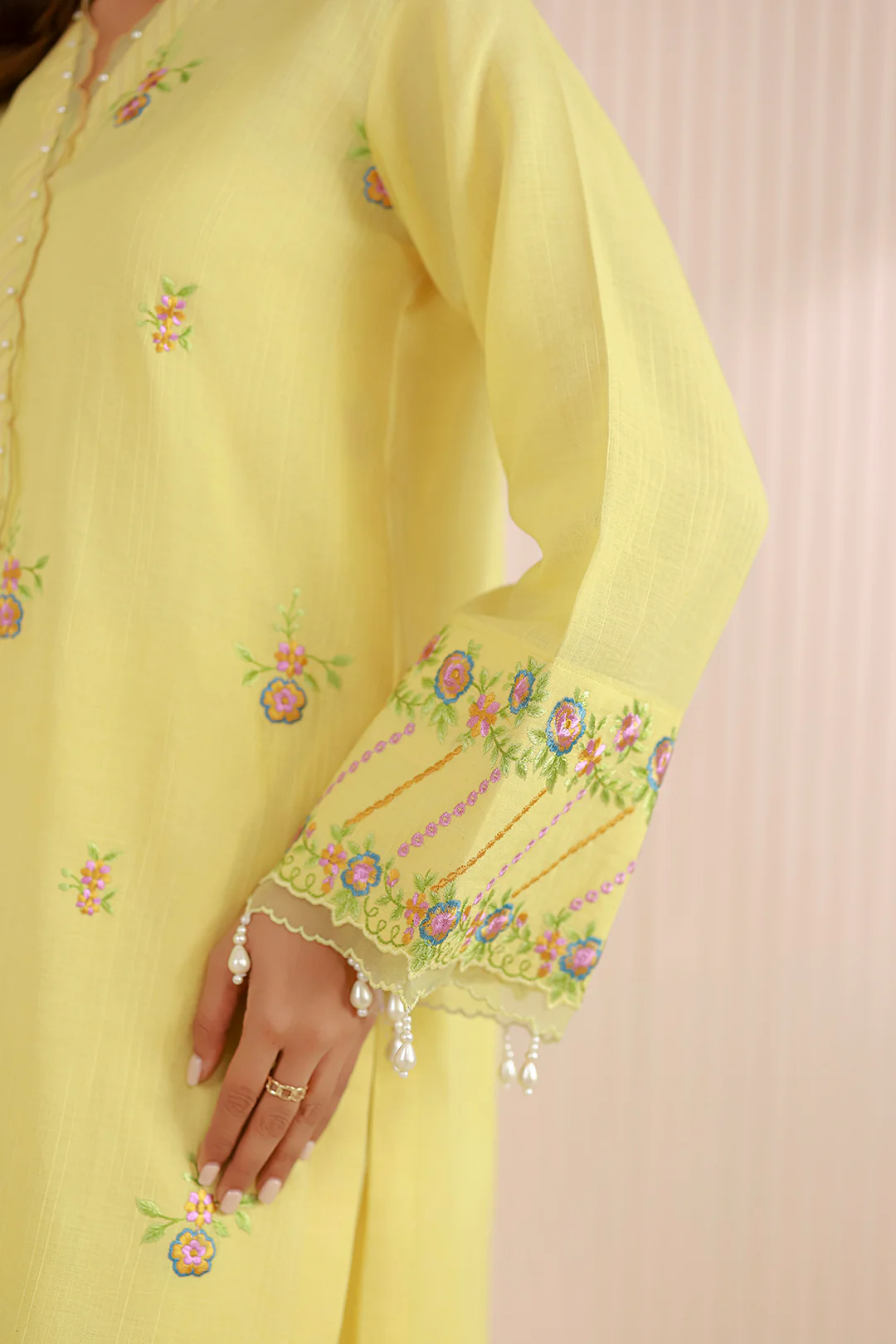 Embroidered Shirt Shalwar - 1224 - Image 6