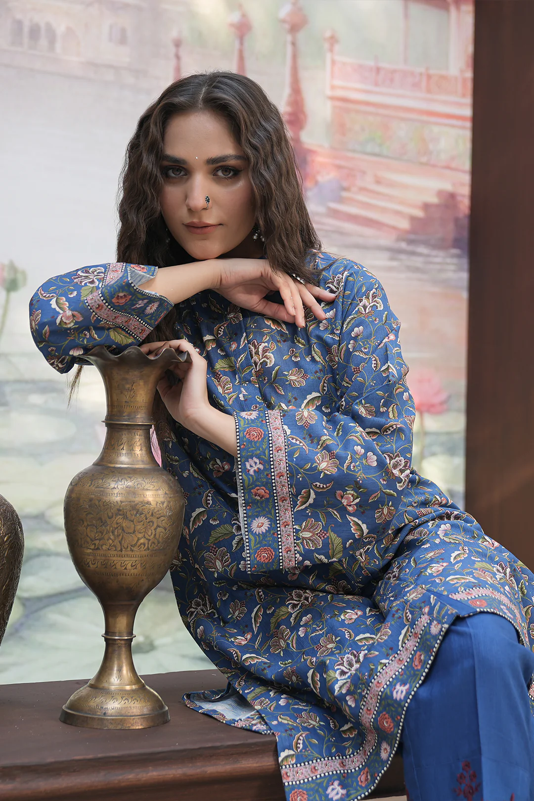 Embroidered Shirt Shalwar - 0353 - Image 3