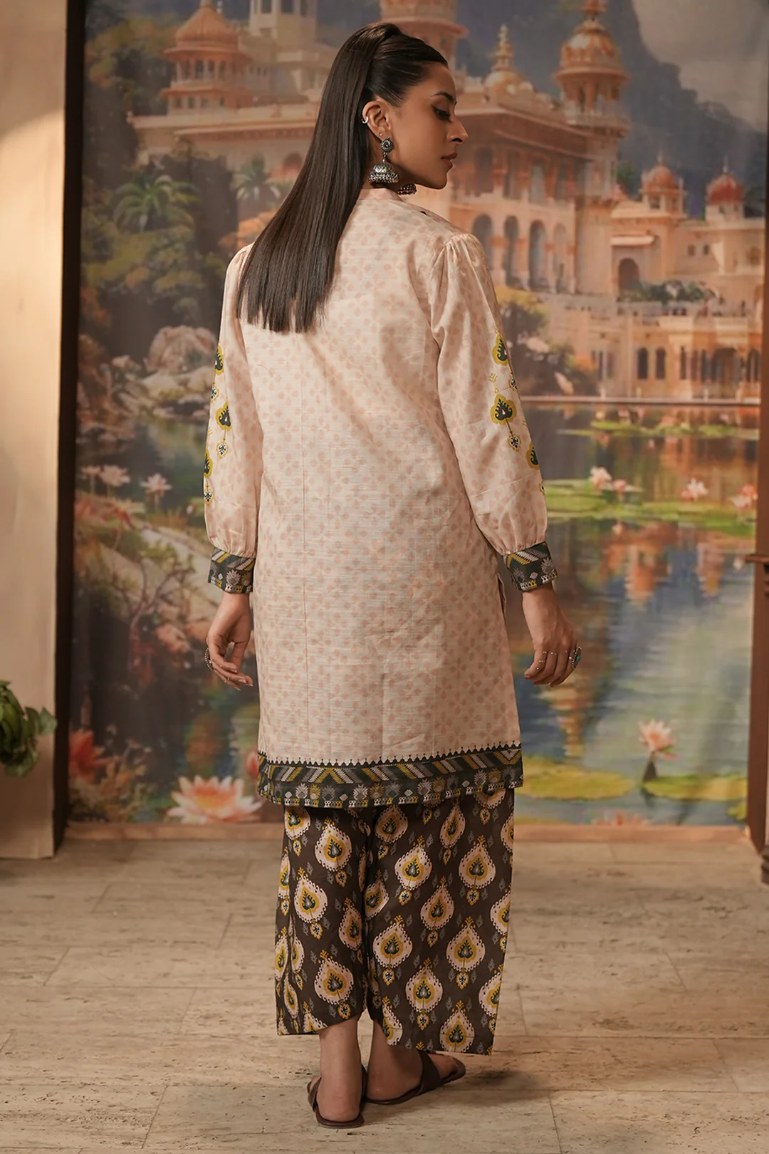 Embroidered Shirt Shalwar - 0439 - Image 7