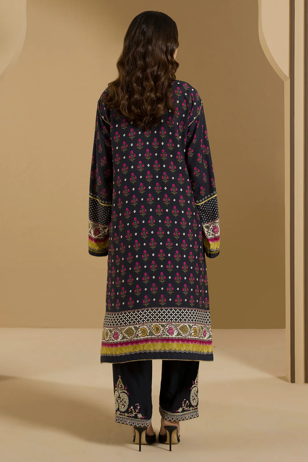 Embroidered Shirt Shalwar - 0094 - Image 9