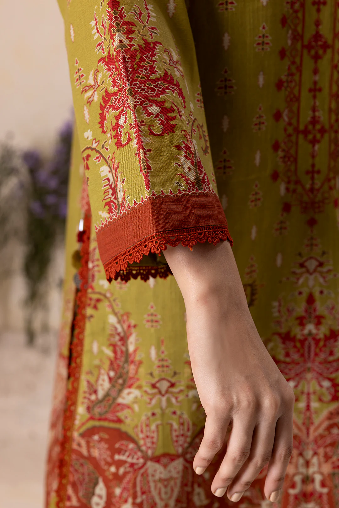 Embroidered Shirt Shalwar - 0130 - Image 9