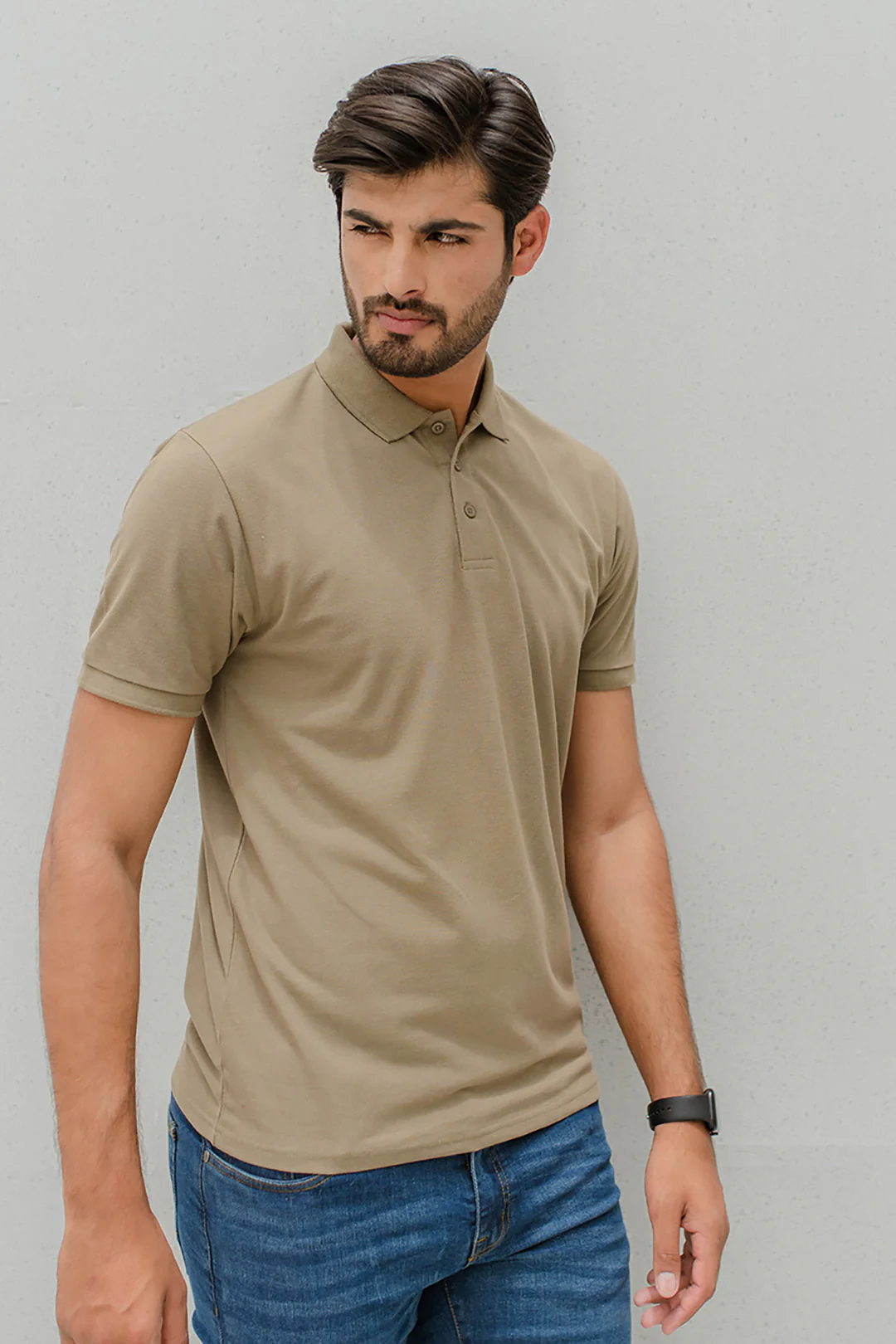 Basic Polo Shirt - 3004 - Image 2