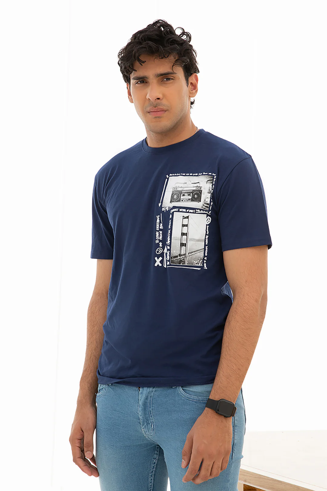 Graphic T-shirt - 3031 - Image 3