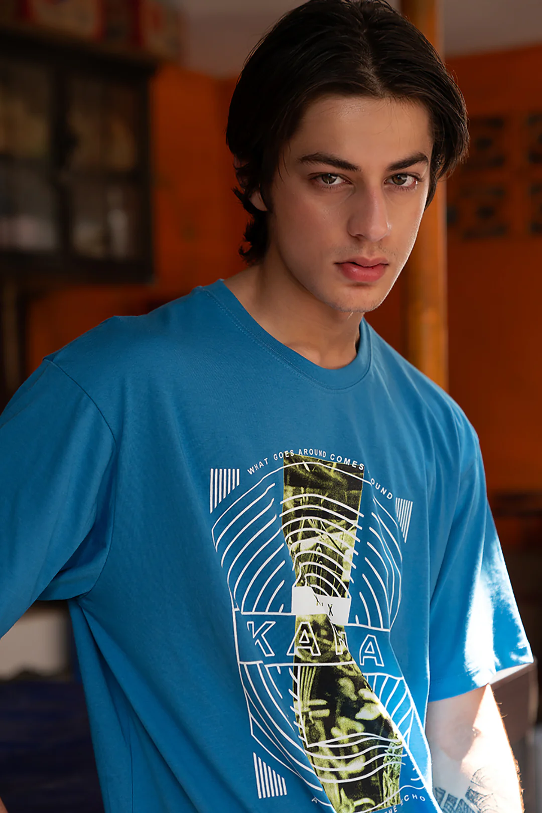 Relax Graphic T-Shirt - X026 - Image 4