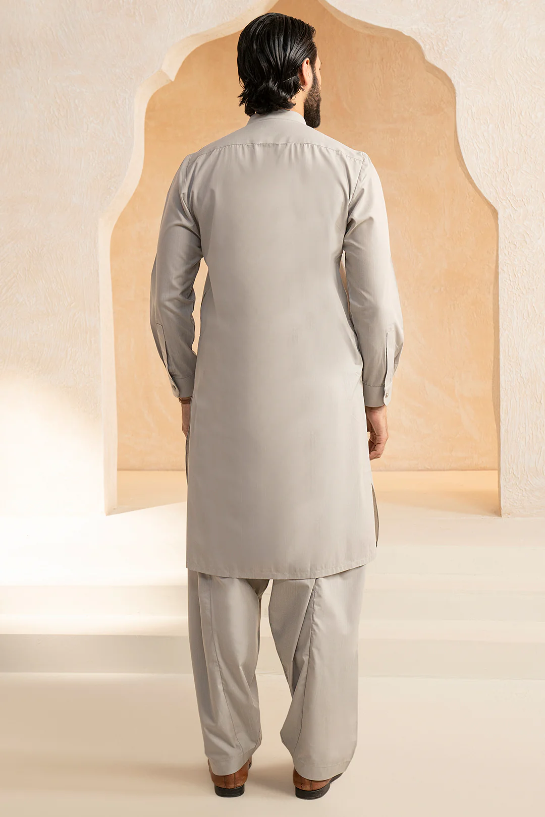 Slub Textured Shalwar Kameez - 9001 - Image 6