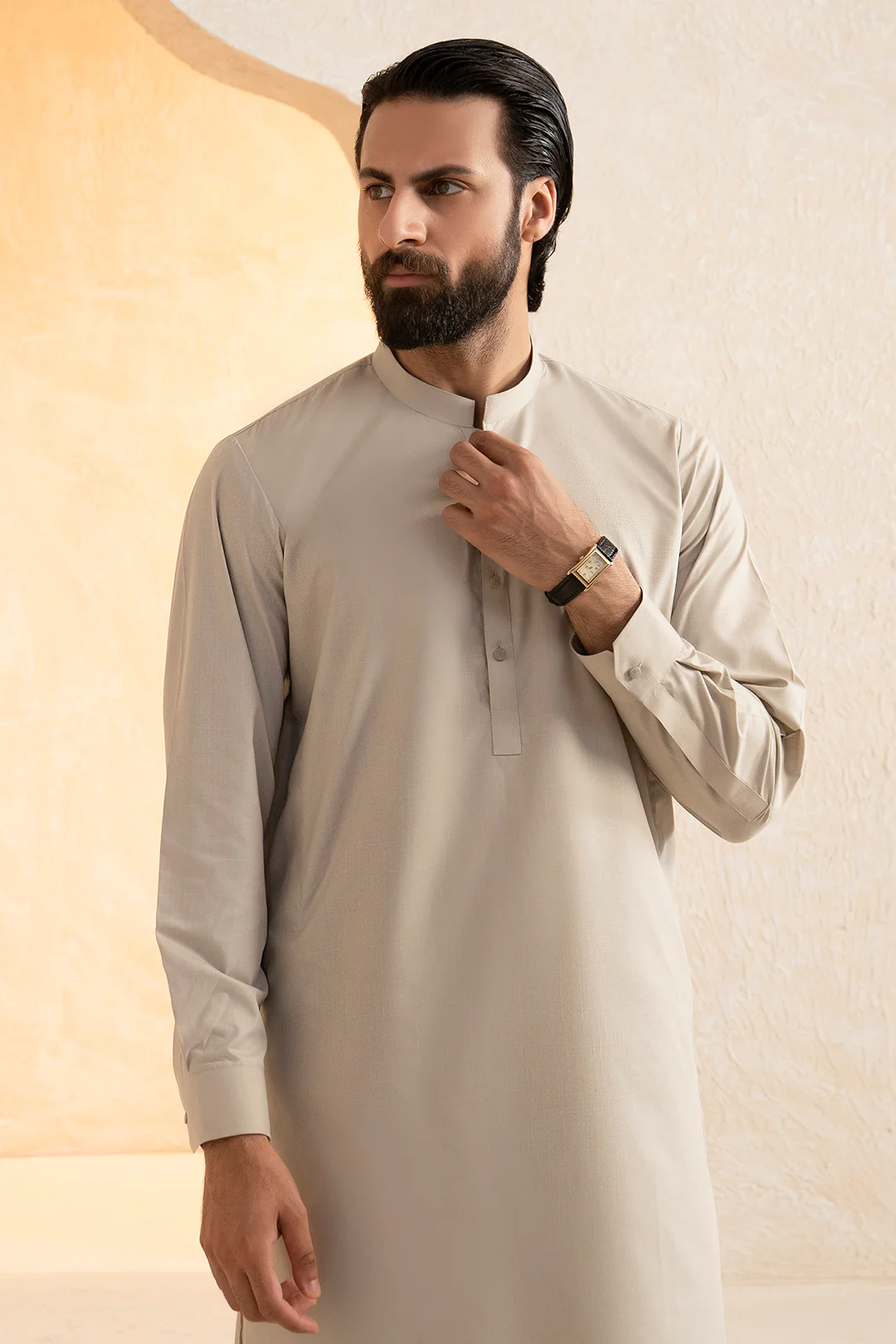 Slub Textured Shalwar Kameez - 9003 - Image 3