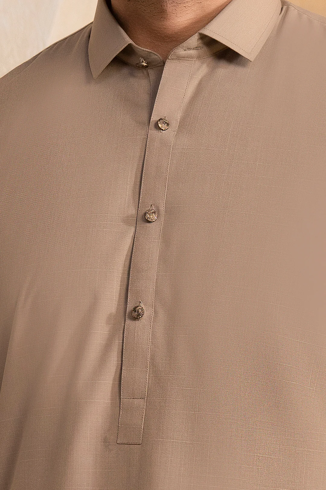 Slub Textured Shalwar Kameez - 9010 - Image 3