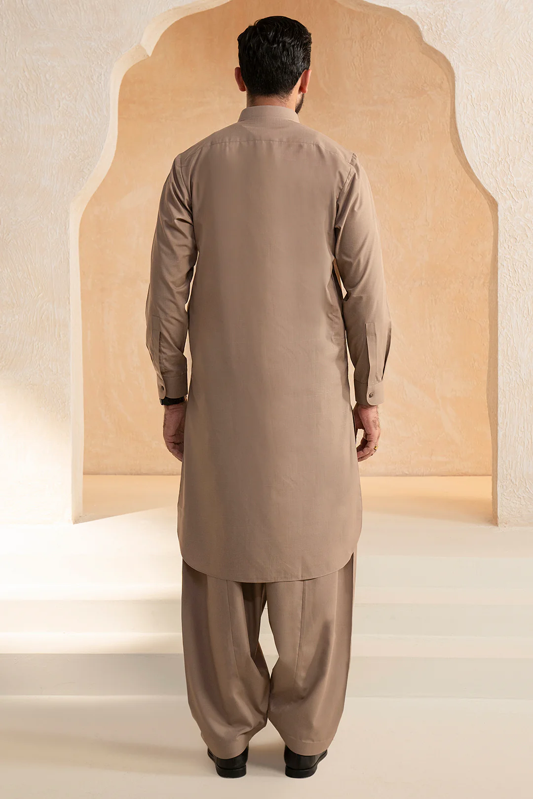 Slub Textured Shalwar Kameez - 9010 - Image 9