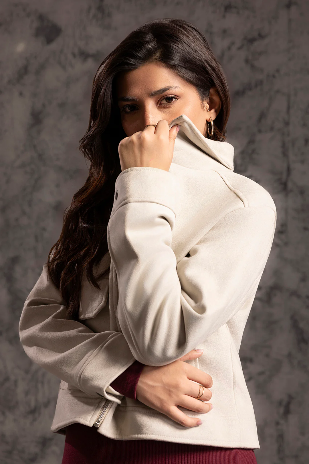 Suede Jacket - 5001 - Image 8