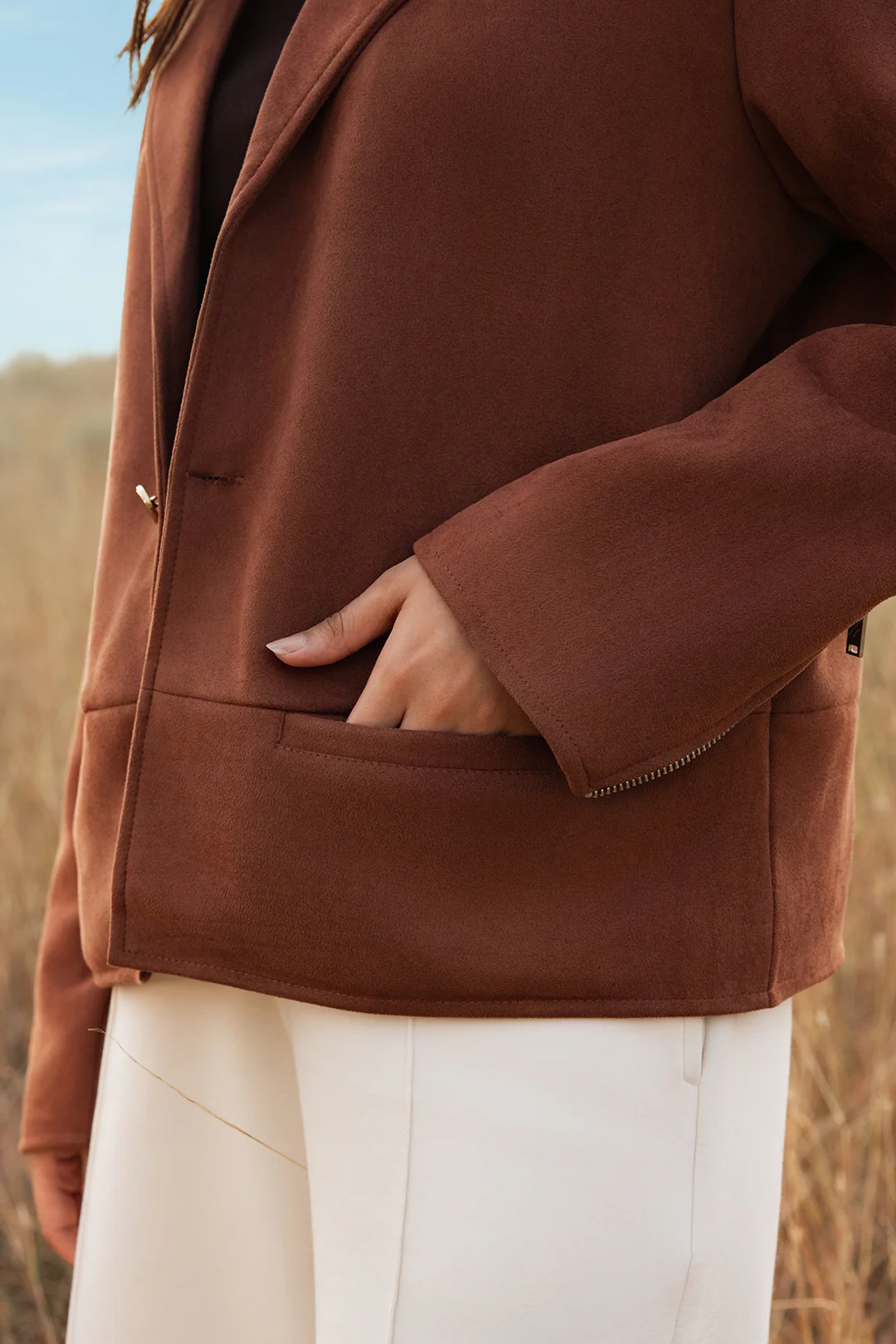 Suede Jacket - 5003 - Image 4