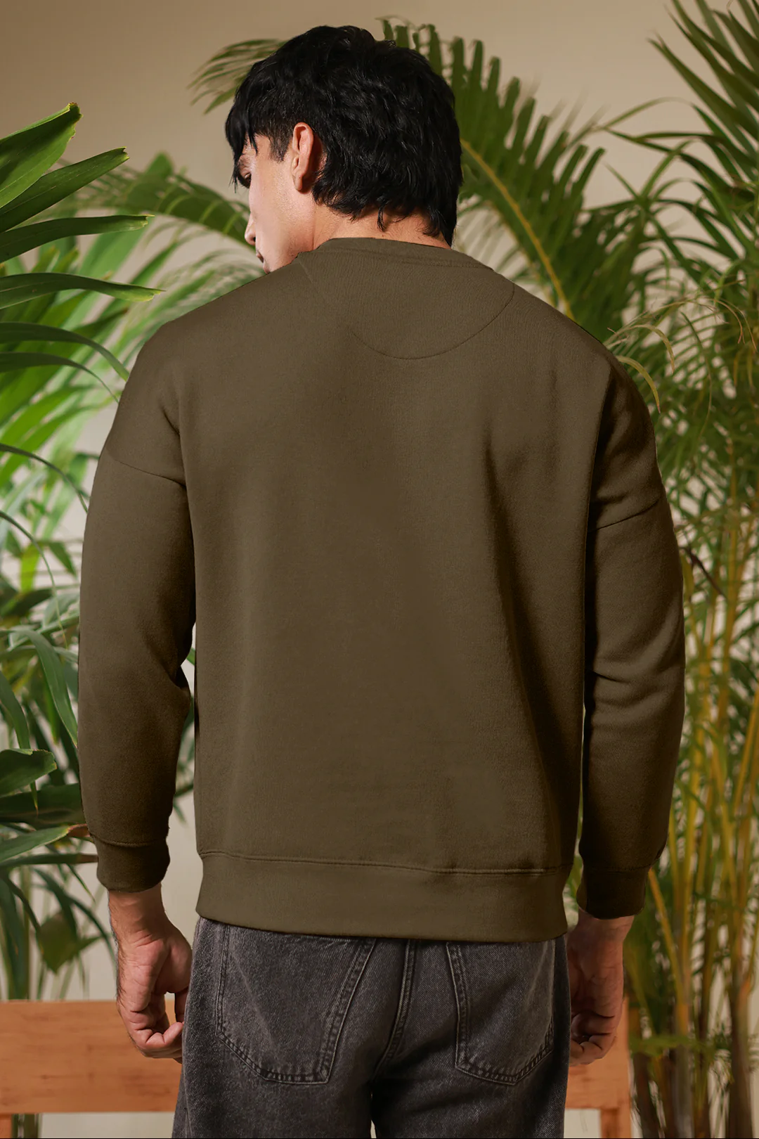Basic Oversized Sweat Shirt - 5001 - Image 19