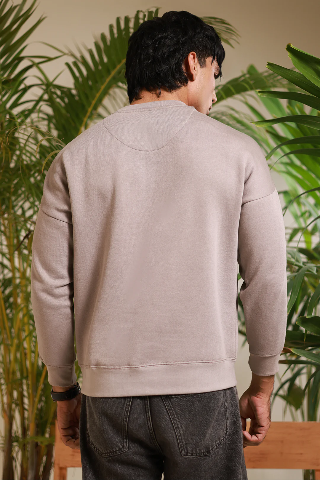 Basic Oversized Sweat Shirt - 5001 - Image 21