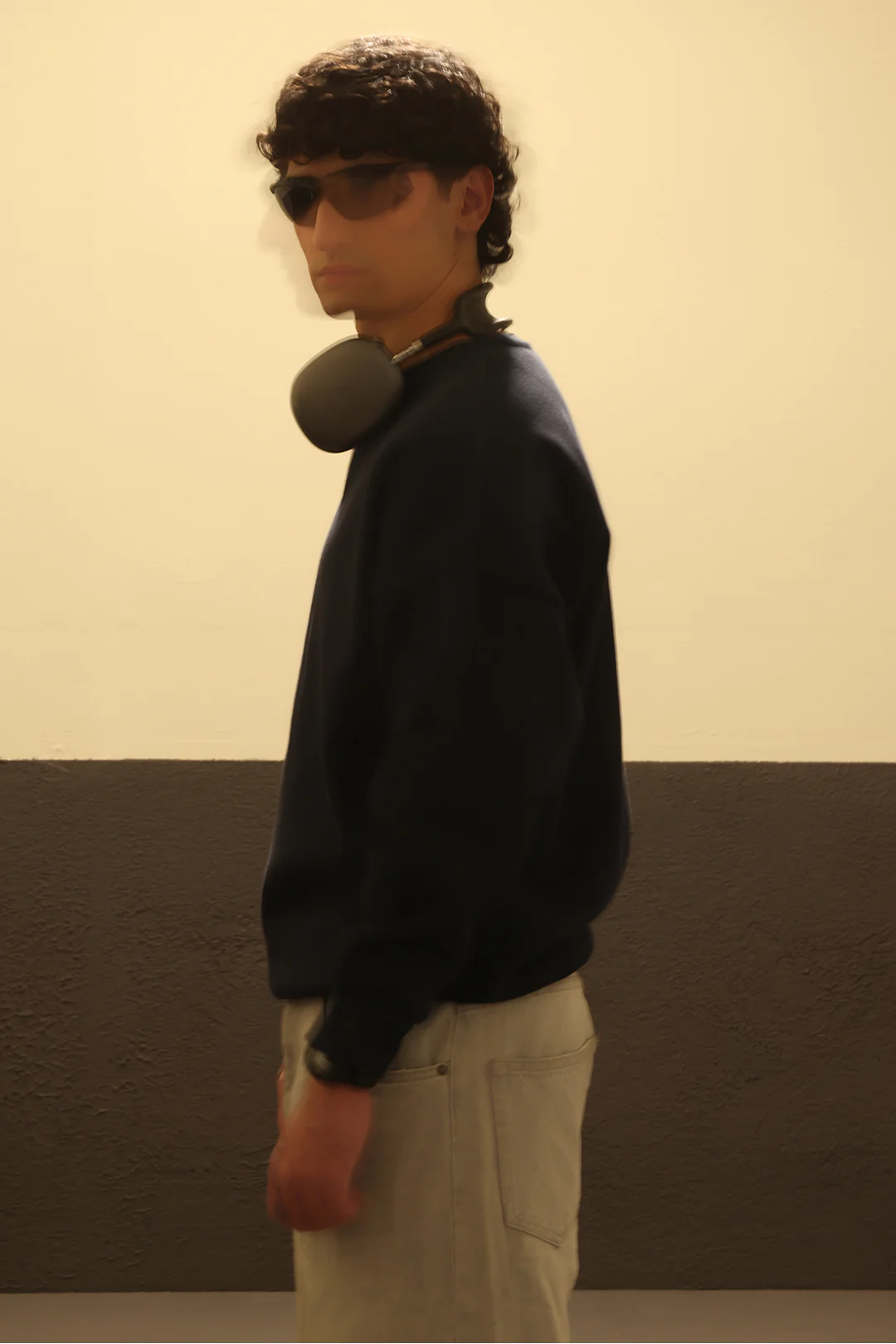 Basic Oversized Sweat Shirt - 5001 - Image 5