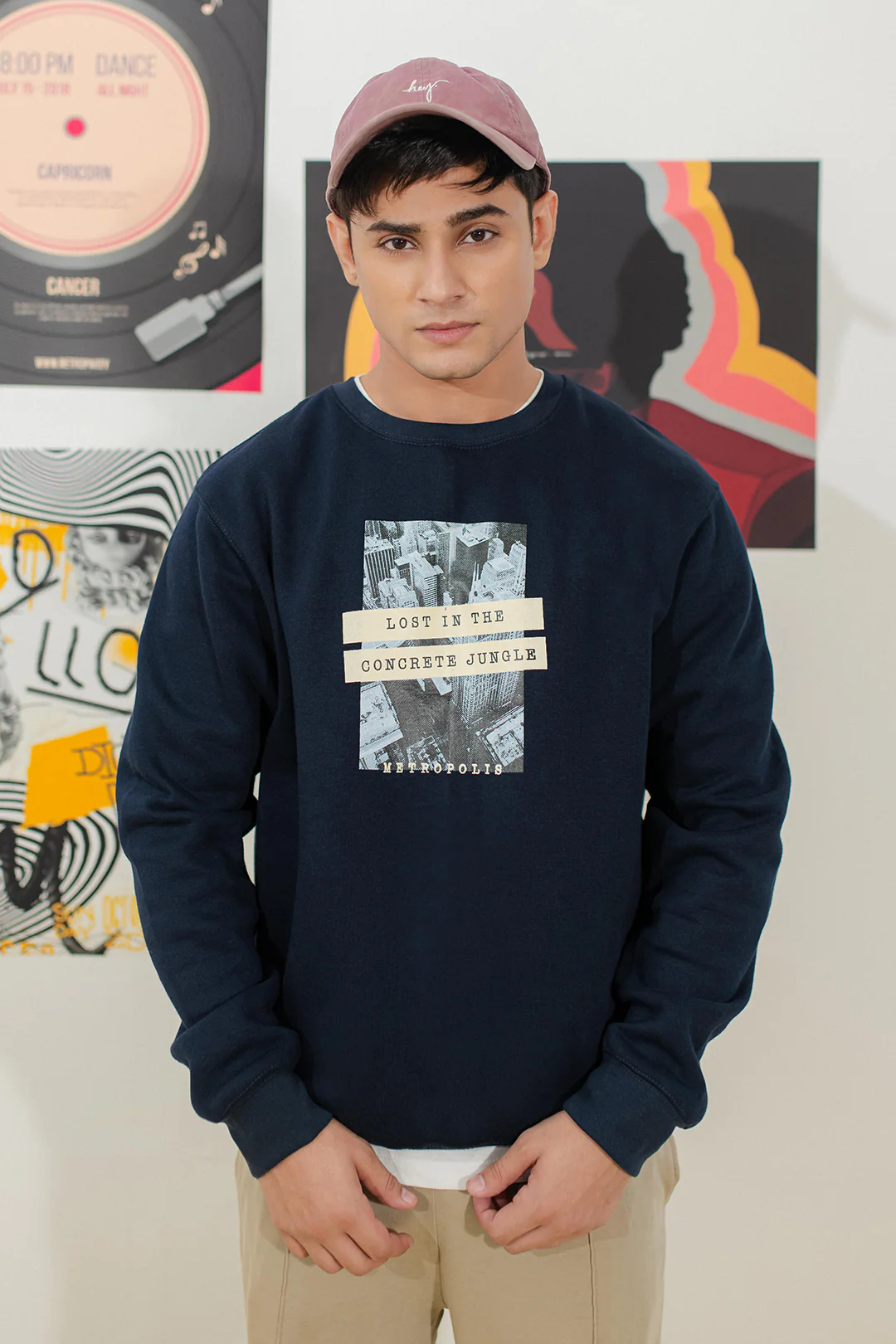 Graphic Sweat Shirt - 5007 - Image 6