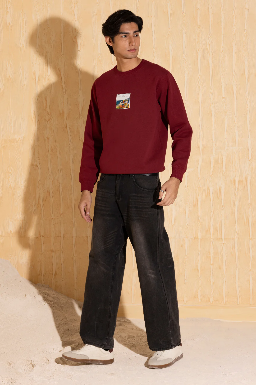 Graphic Sweat Shirt - 5022 - Image 5
