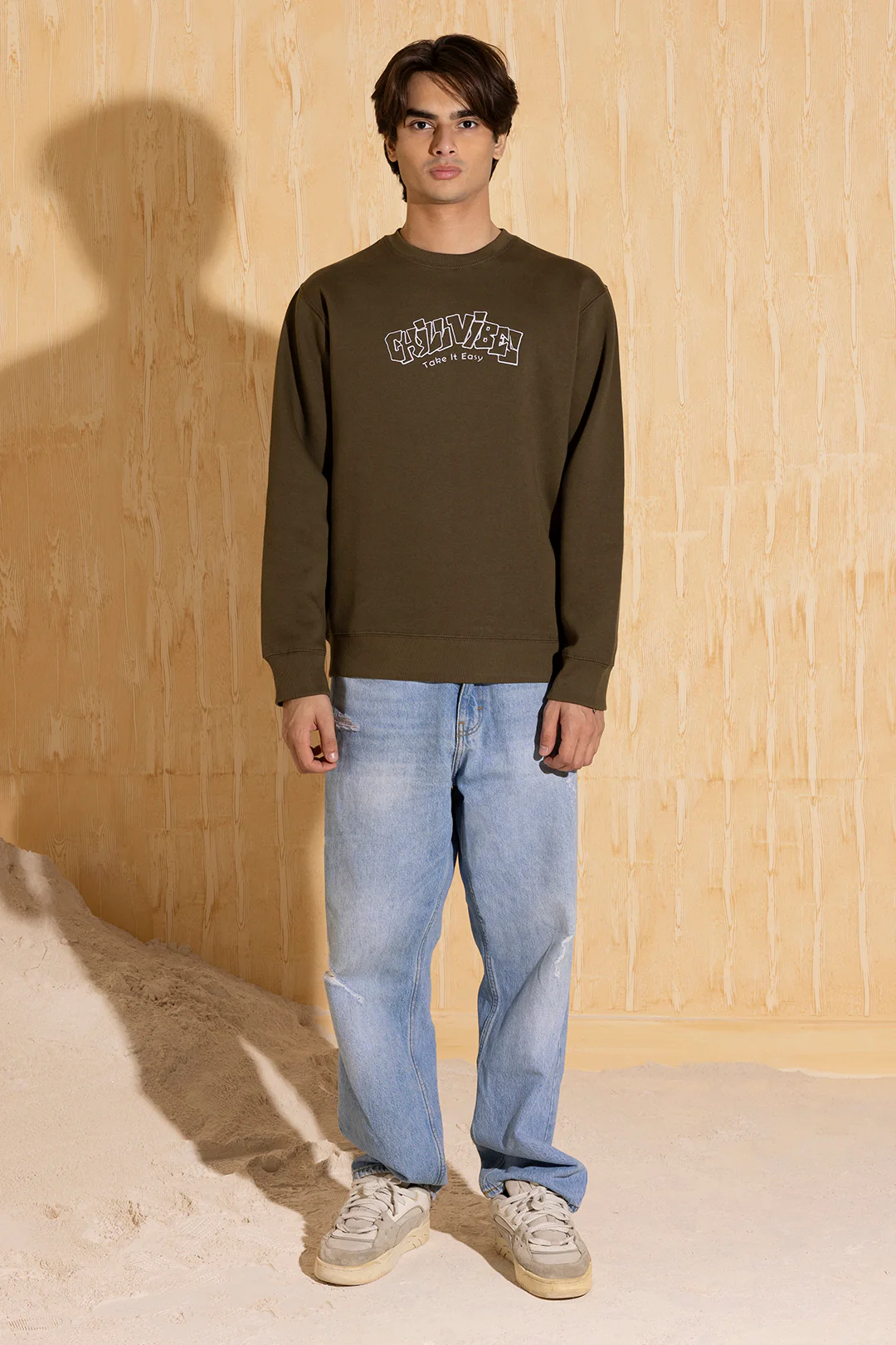 Graphic Sweat Shirt - 5027 - Image 3