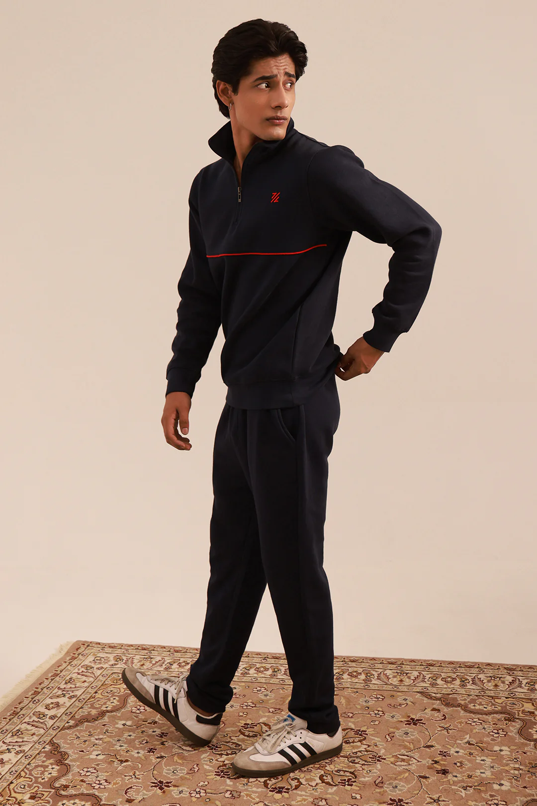 Mock Neck Sweat Shirt - 5001 - Image 5