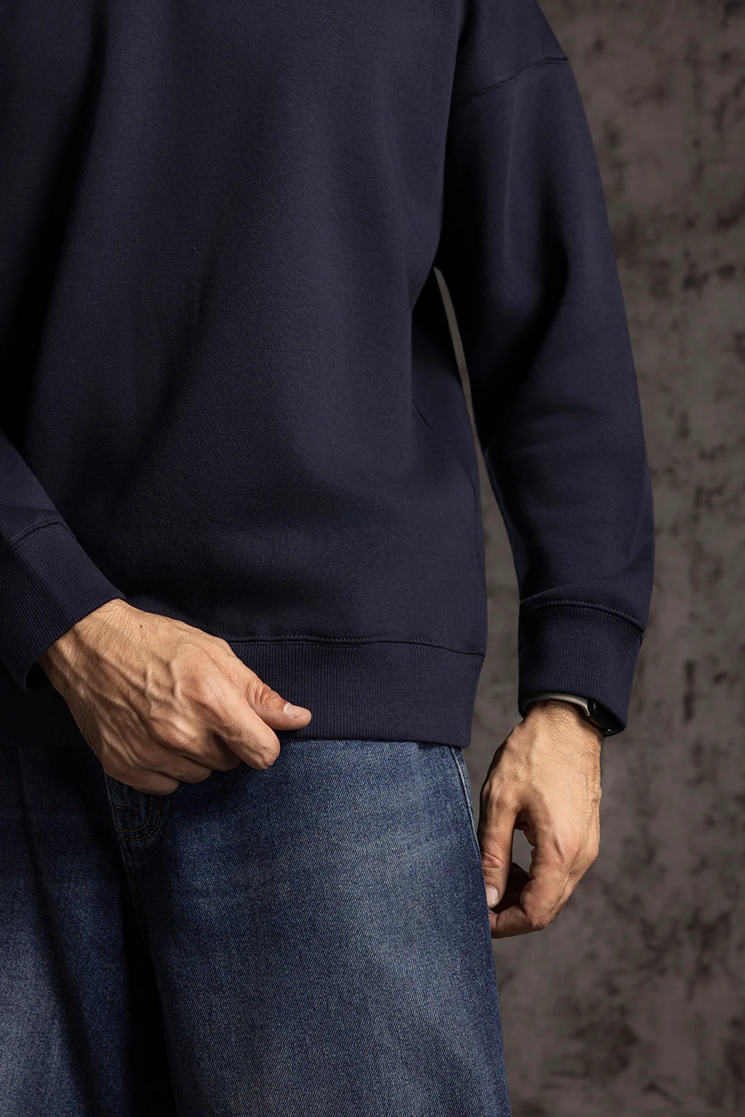 Basic Relax Sweat Shirts - 5002 - Image 4