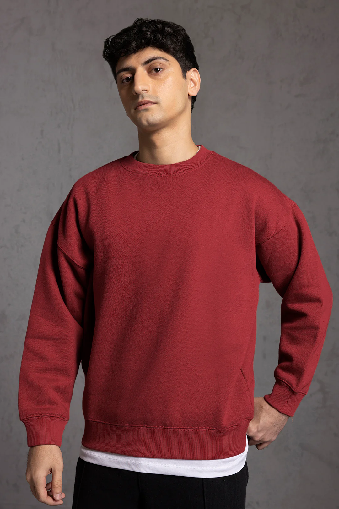 Basic Relax Sweat Shirts - 5002 - Image 60