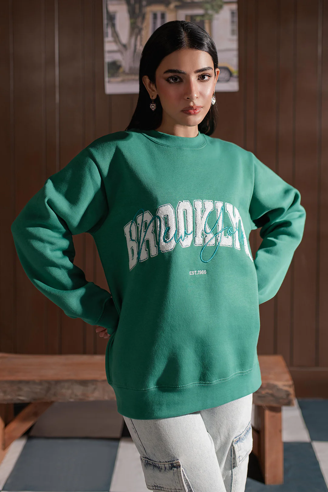 Graphic Sweat Shirts - 4001 - Image 2