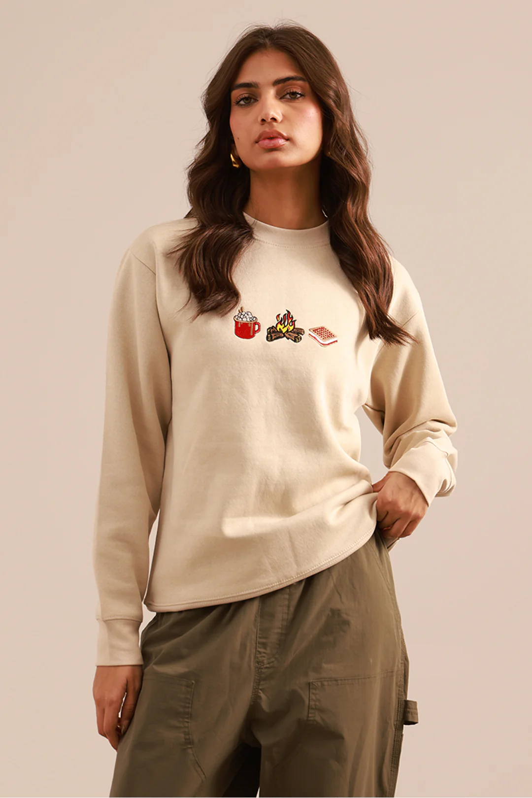 Graphic Sweat Shirts - 4004 - Image 2