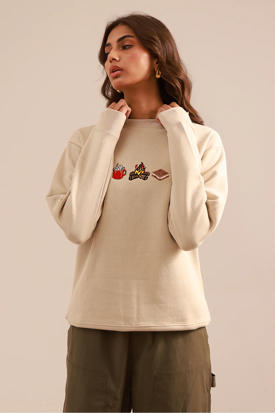 Graphic Sweat Shirts - 4004 - Image 7