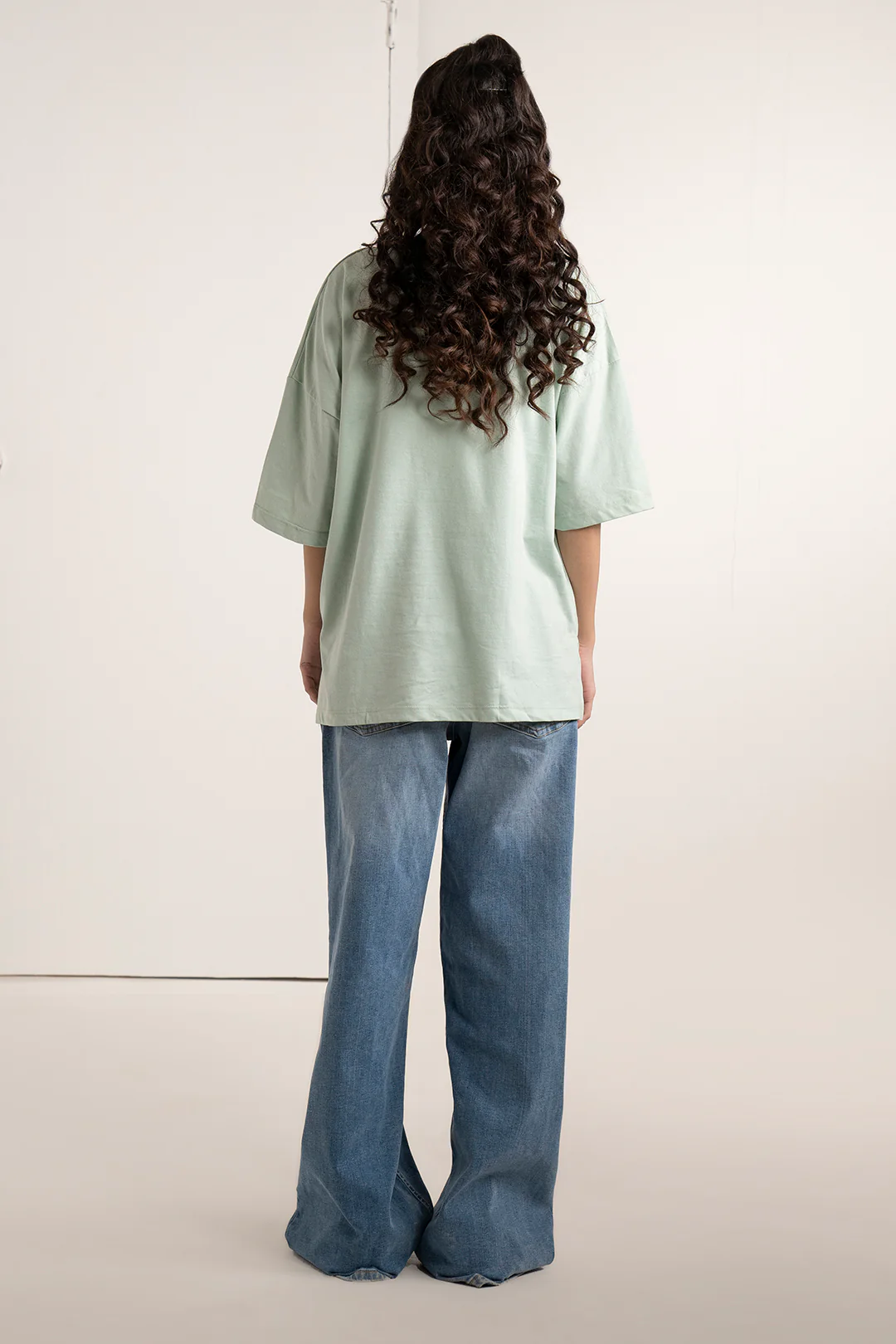 Oversized Basic T-Shirt - 5013 - Image 6