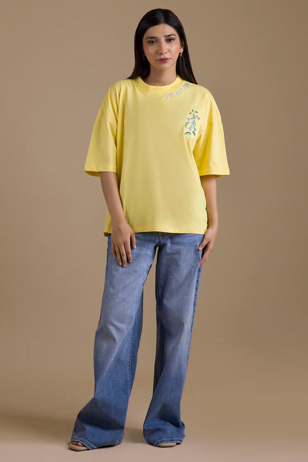 Oversized Graphic T-Shirt - 5076 - Image 2