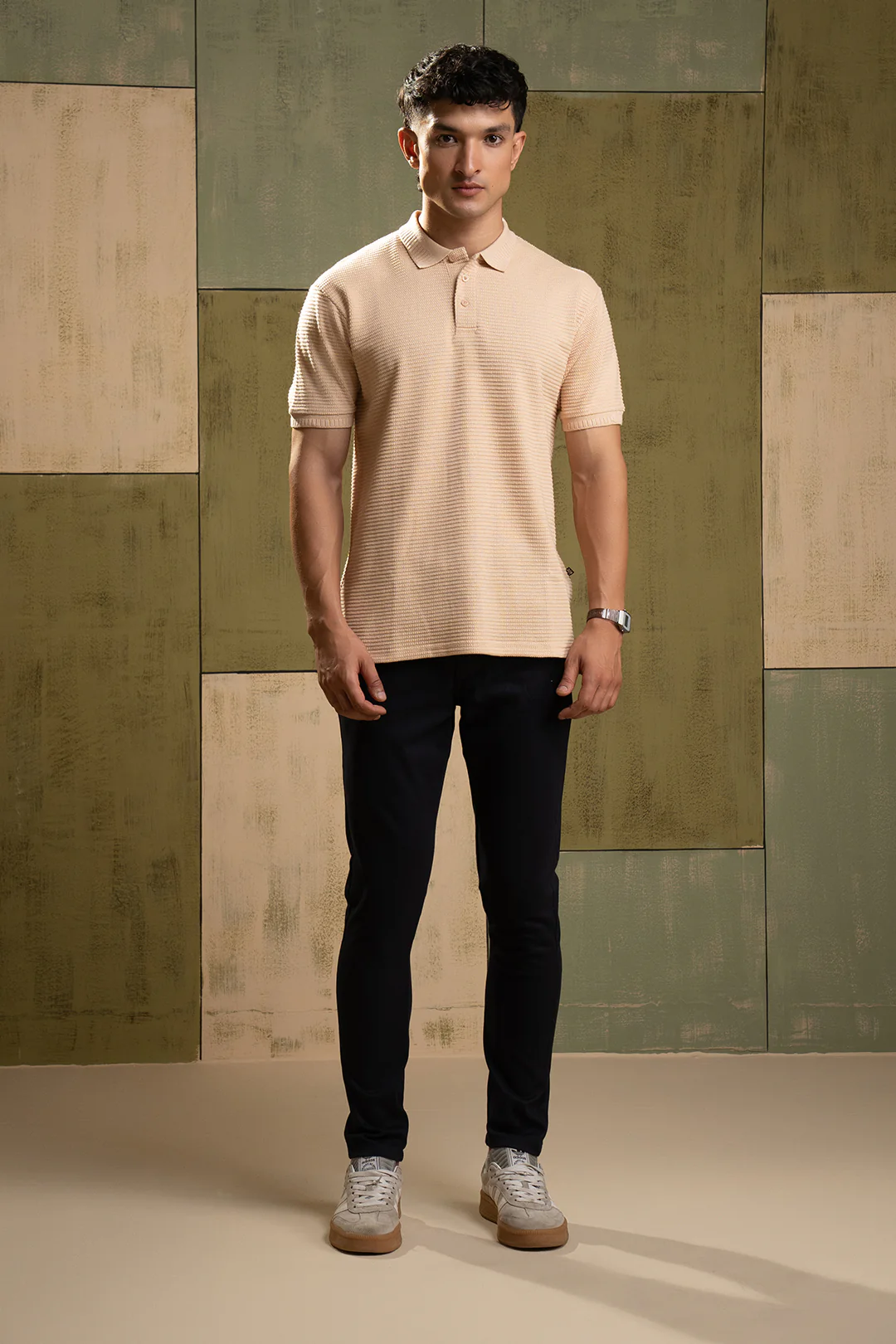 Textured Polo - 5003 - Image 3