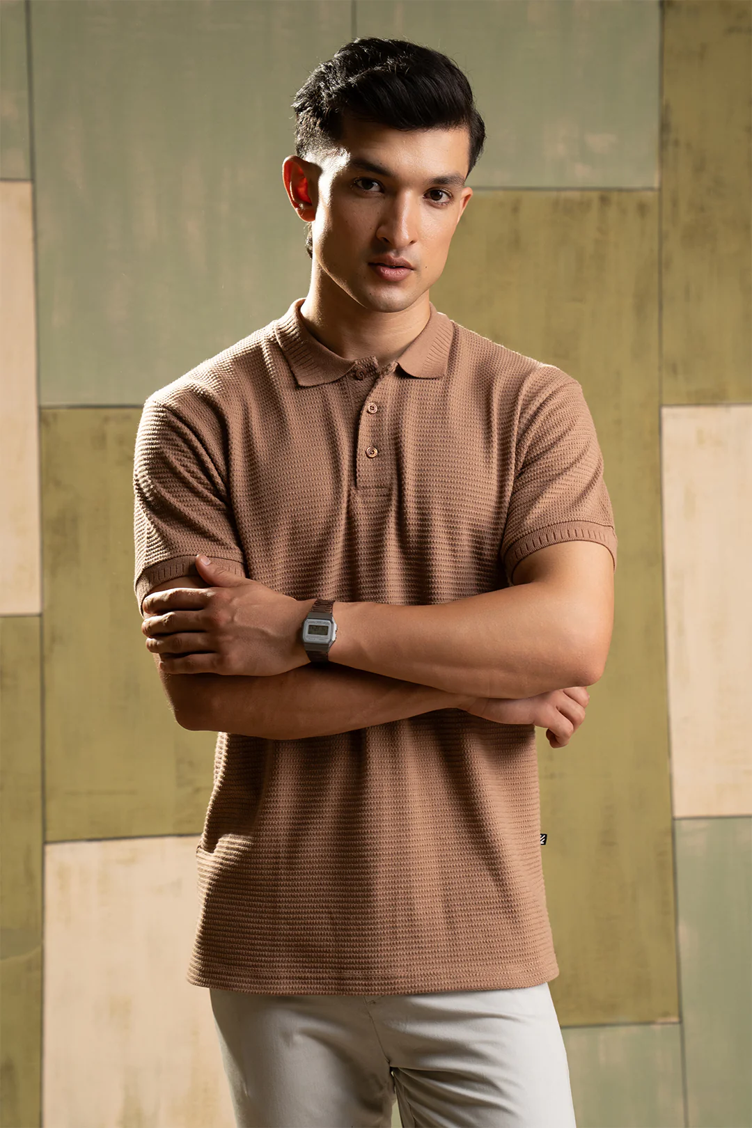 Textured Polo - 5004 - Image 11