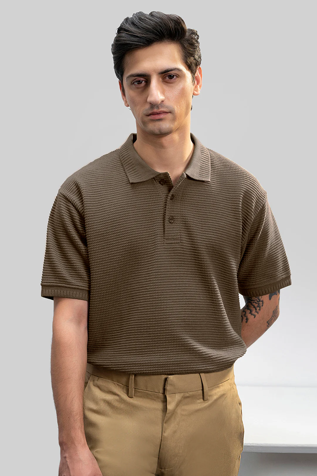 Textured Polo - 5004 - Image 13