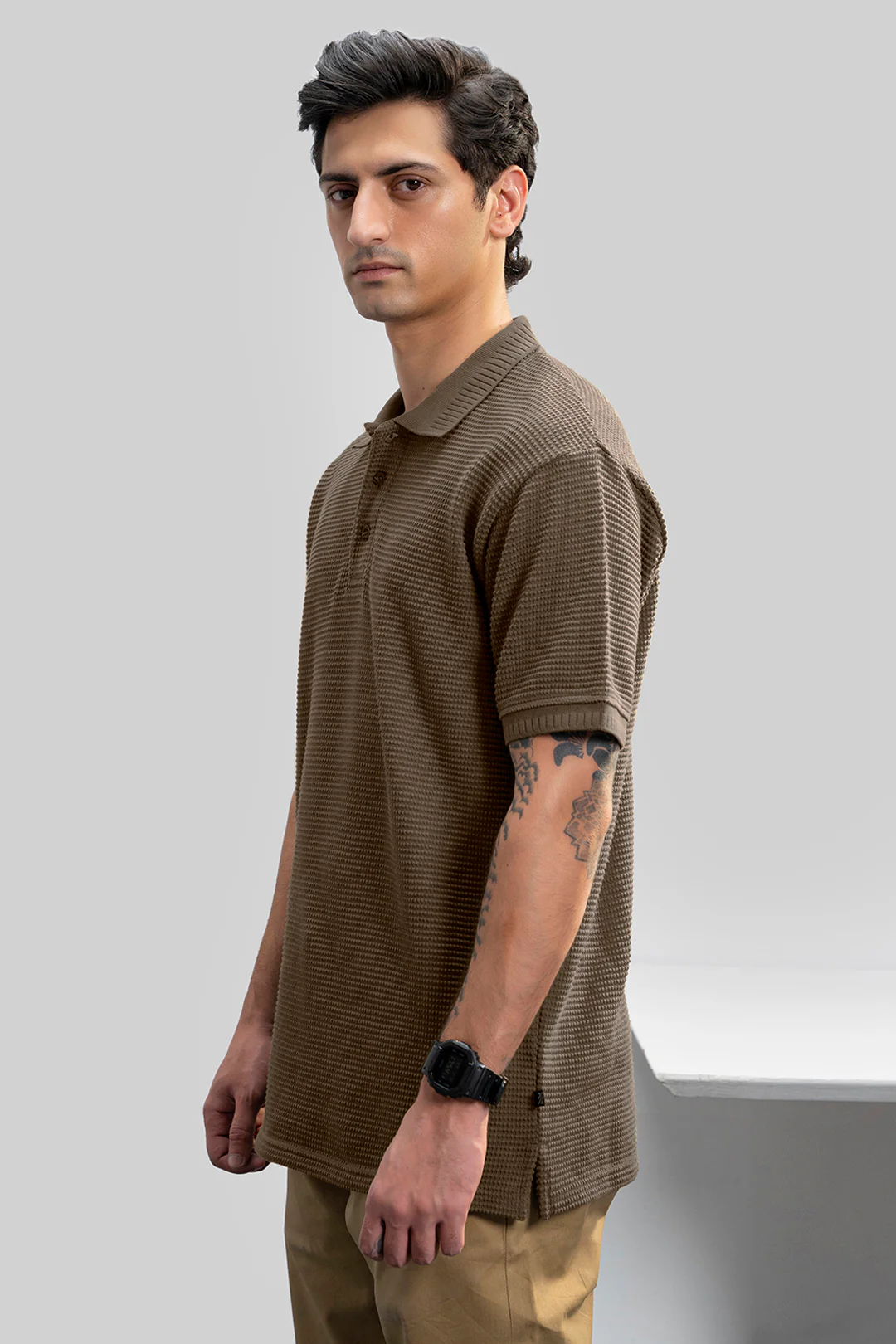 Textured Polo - 5004 - Image 14