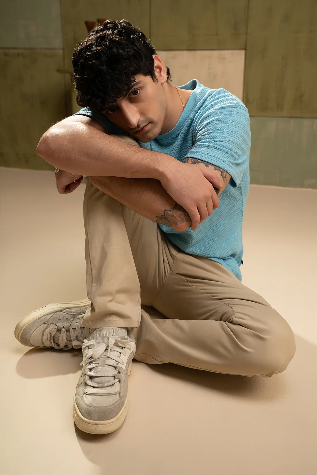 Textured T-Shirt - 5005 - Image 3