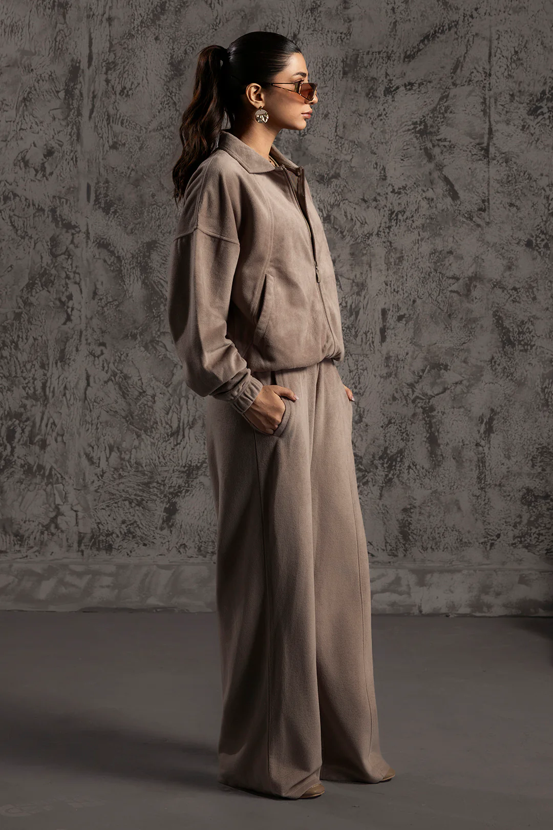 Velour Co-Ord Set Trouser - 5001 - Image 4