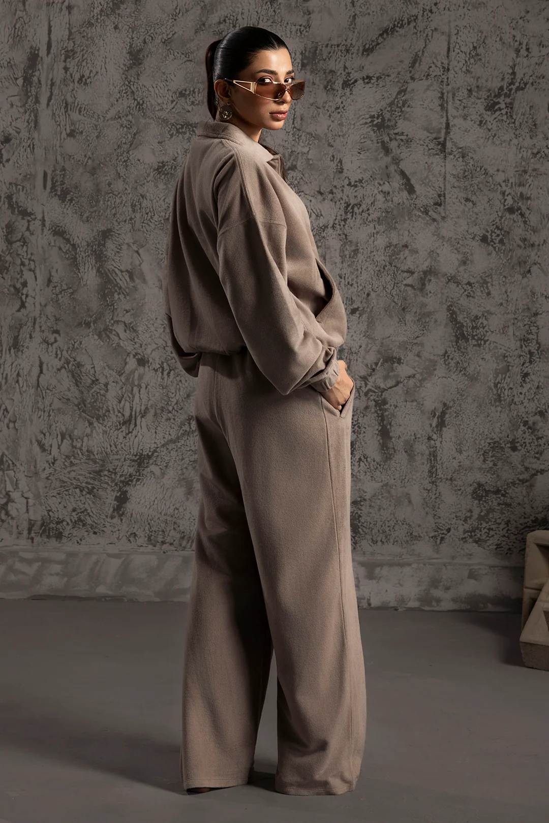Velour Co-Ord Set Trouser - 5001 - Image 6