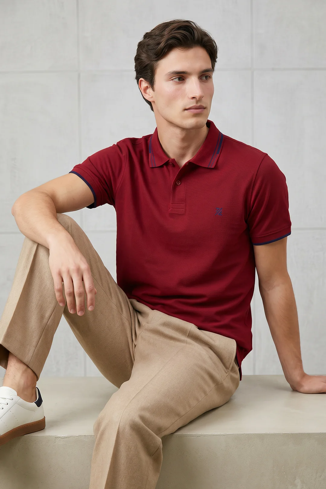 Vintage Collar Polo - 6001 - Image 3