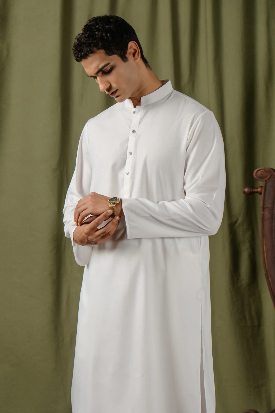 Wash & Wear Kurta - E001 - Image 18