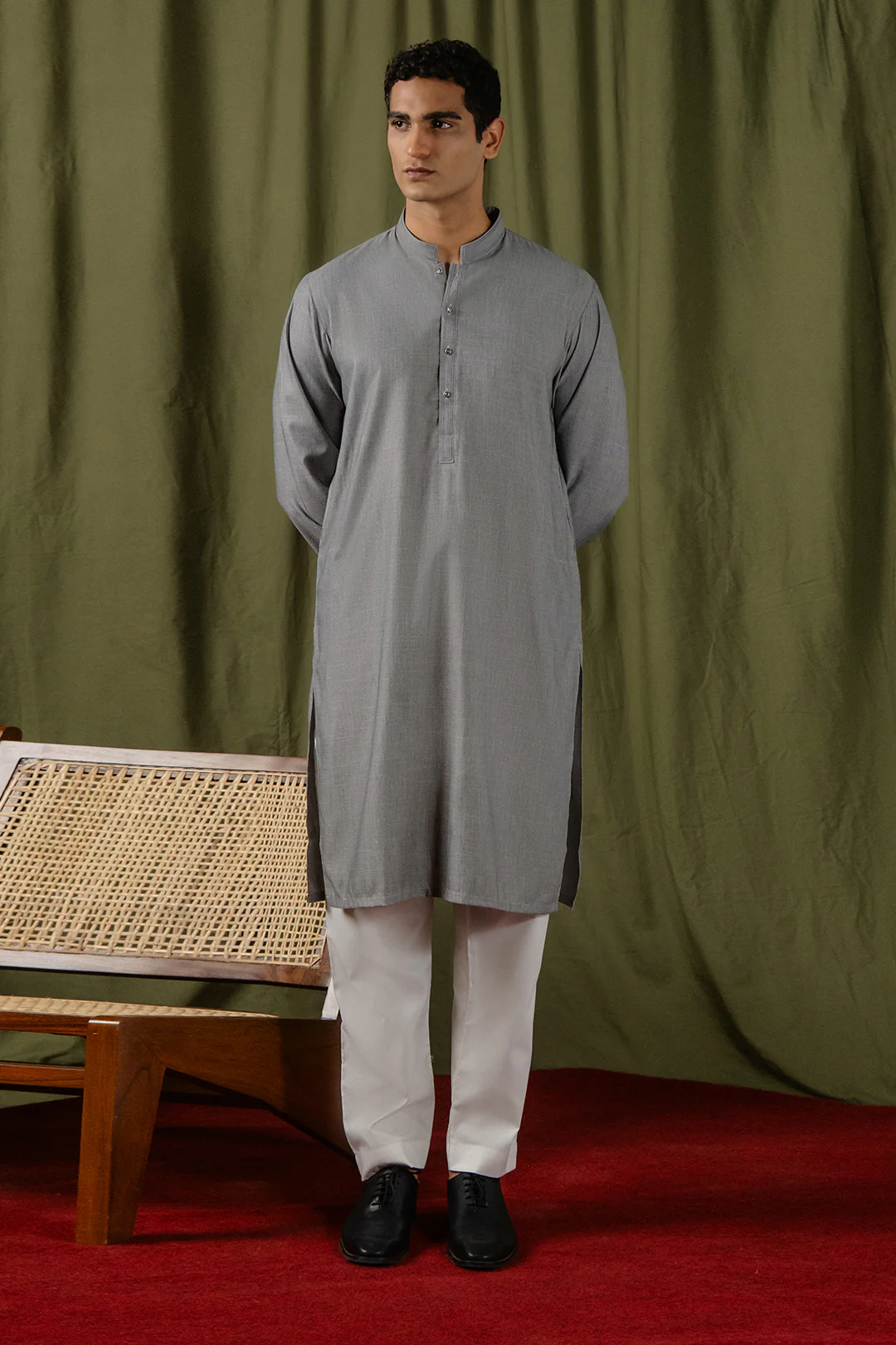 Wash & Wear Kurta - E001 - Image 27