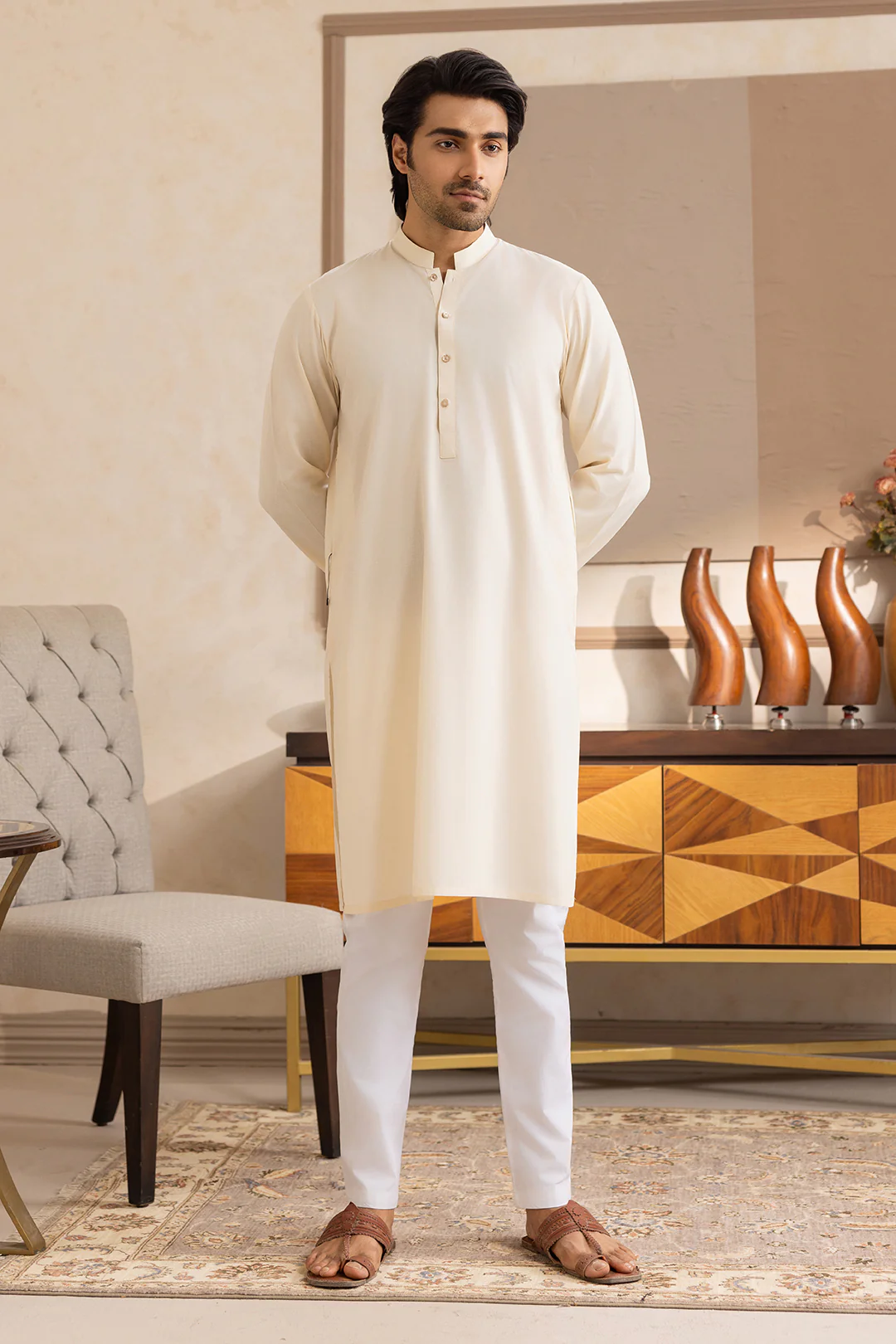 Wash & Wear Kurta - 5012 - Image 2