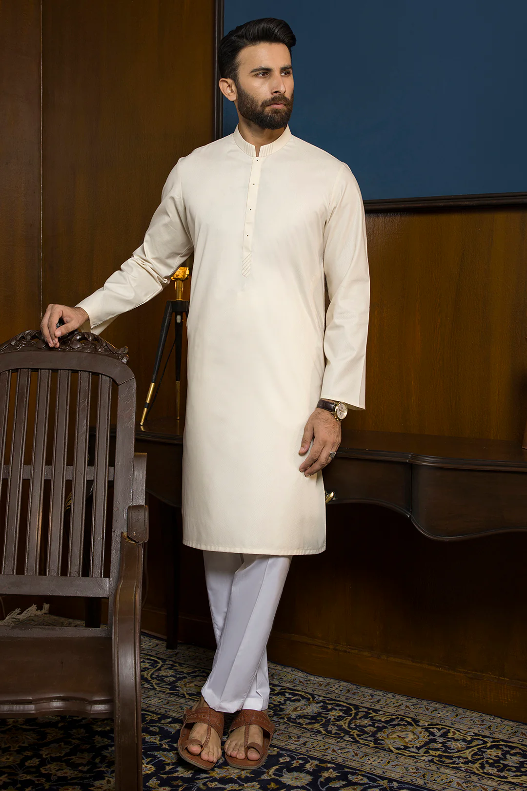 Wash & Wear Kurta - 5004 - Image 11