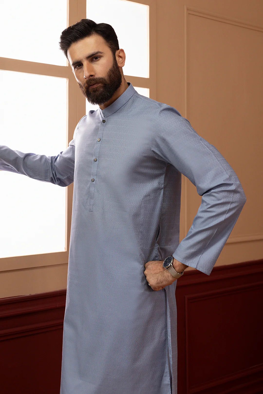 Wash & Wear Kurta - 5006 - Image 3