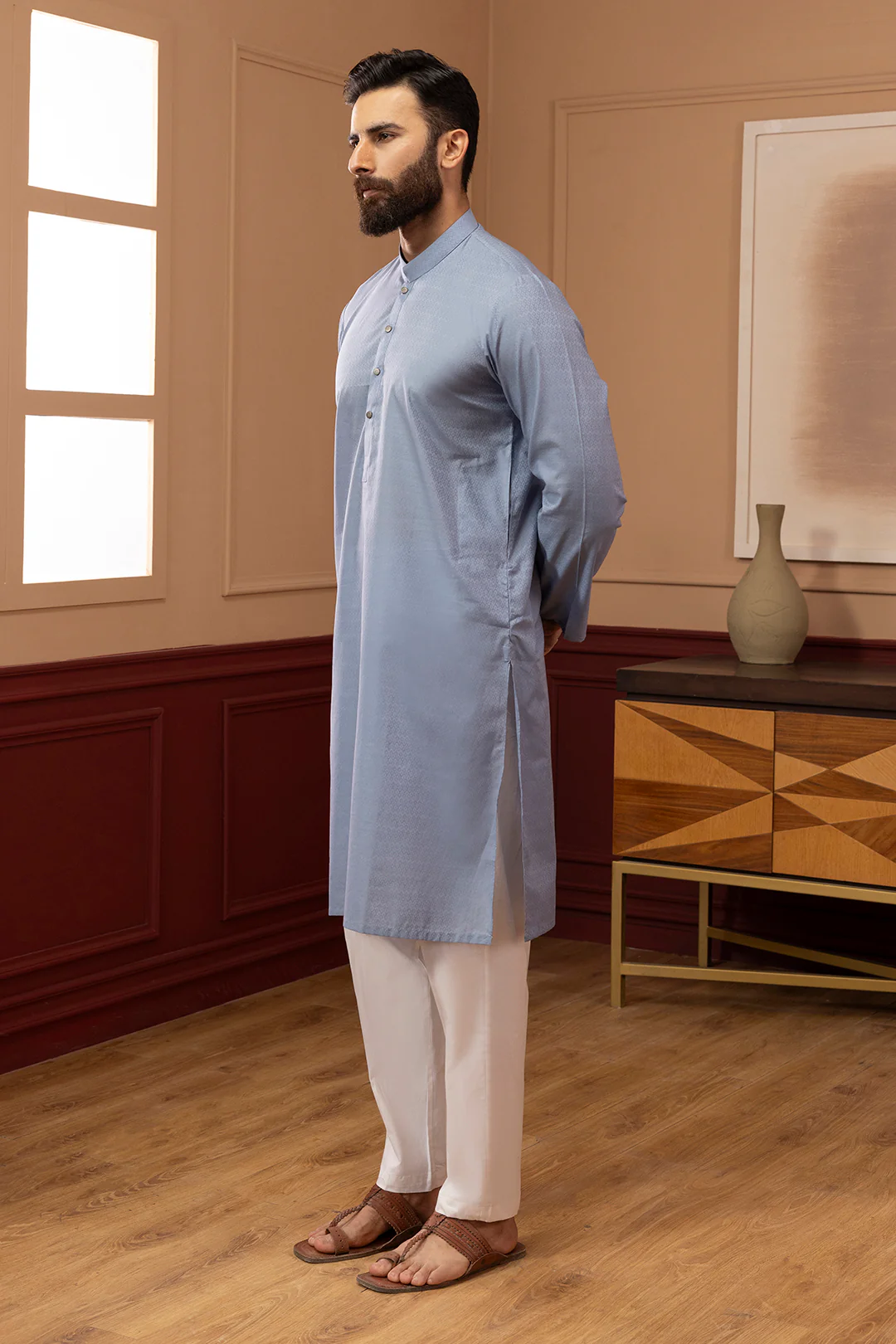 Wash & Wear Kurta - 5006 - Image 5